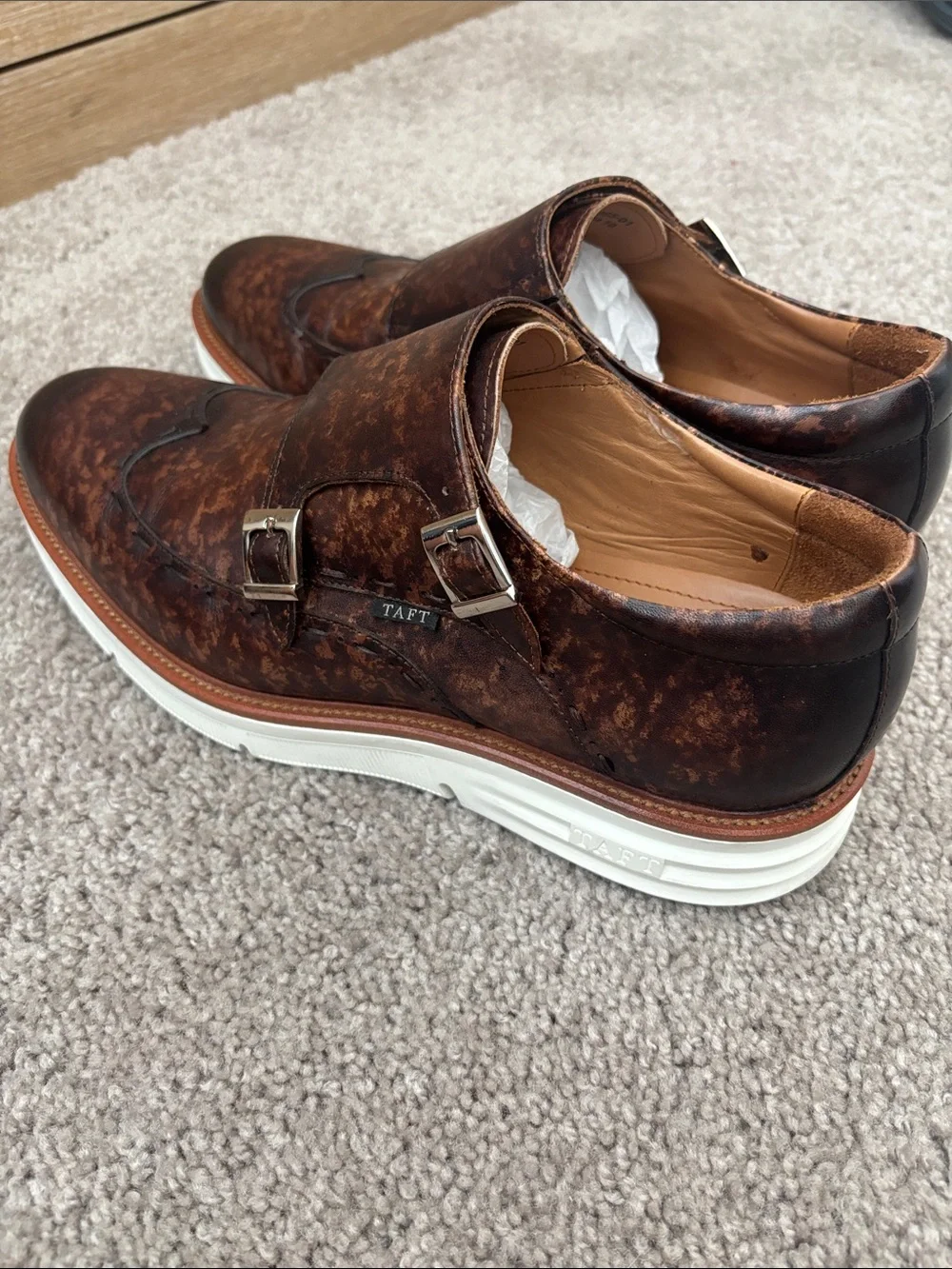 Taft monk strap in Espresso